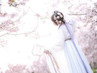 [Cosplay] Nyako 喵子- Sakura Hanfu Flower Goddess Prayer 樱花汉服 花神祈愿