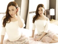 【舞ワイフ公式写真集】朝倉ここな「女として見られたい」恋愛体質を持つ美巨乳妻