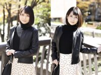 【舞ワイフ公式写真集】香椎佳穂 - ご主人公認でAV出演するスレンダー美人妻