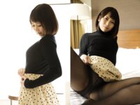 【舞ワイフ公式写真集】香椎佳穂 - ご主人公認でAV出演するスレンダー美人妻