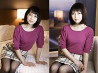 【舞ワイフ公式写真集】香椎佳穂 - ご主人公認でAV出演するスレンダー美人妻