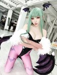 [Cosplay][KURUPIKA] Reku Momoiro 孟弼れく - MORRIGAN AENSLAND