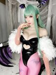 [Cosplay][KURUPIKA] Reku Momoiro 孟弼れく - MORRIGAN AENSLAND