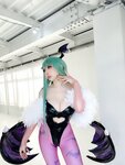 [Cosplay][KURUPIKA] Reku Momoiro 孟弼れく - MORRIGAN AENSLAND