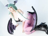 [Cosplay][KURUPIKA] Reku Momoiro 孟弼れく - MORRIGAN AENSLAND