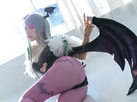 [Cosplay][KURUPIKA] Reku Momoiro 孟弼れく - MORRIGAN AENSLAND