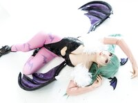[Cosplay][KURUPIKA] Reku Momoiro 孟弼れく - MORRIGAN AENSLAND