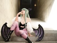 [Cosplay][KURUPIKA] Reku Momoiro 孟弼れく - MORRIGAN AENSLAND