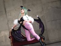 [Cosplay][KURUPIKA] Reku Momoiro 孟弼れく - MORRIGAN AENSLAND