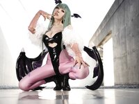 [Cosplay][KURUPIKA] Reku Momoiro 孟弼れく - MORRIGAN AENSLAND