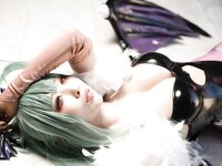 [Cosplay][KURUPIKA] Reku Momoiro 孟弼れく - MORRIGAN AENSLAND