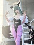 [Cosplay][KURUPIKA] Reku Momoiro 孟弼れく - MORRIGAN AENSLAND