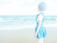 [Cosplay] Potato Godzilla - Rei Ayanami