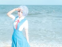 [Cosplay] Potato Godzilla - Rei Ayanami