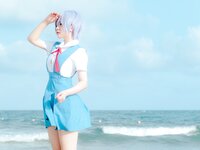 [Cosplay] Potato Godzilla - Rei Ayanami