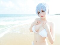 [Cosplay] Potato Godzilla - Rei Ayanami