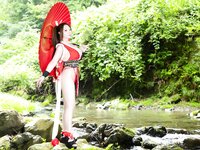 [Cosplay][Shooting Star’s] SAKU サク - Flower Butterfly Fan 花蝶扇