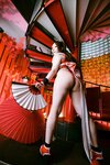 [Cosplay][Shooting Star’s] SAKU サク - Flower Butterfly Fan 花蝶扇