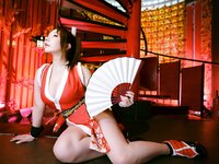 [Cosplay][Shooting Star’s] SAKU サク - Flower Butterfly Fan 花蝶扇