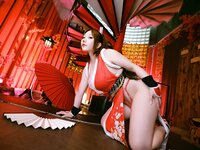 [Cosplay][Shooting Star’s] SAKU サク - Flower Butterfly Fan 花蝶扇