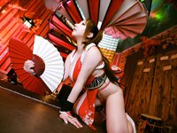 [Cosplay][Shooting Star’s] SAKU サク - Flower Butterfly Fan 花蝶扇