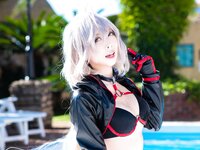 [Cosplay][KURUPIKA] Reku Momoiro 桃色れく & Sachibudou さちぶどう - The Two Dragon Witches ふたつの竜の魔女