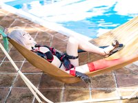 [Cosplay][KURUPIKA] Reku Momoiro 桃色れく & Sachibudou さちぶどう - The Two Dragon Witches ふたつの竜の魔女