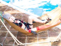 [Cosplay][KURUPIKA] Reku Momoiro 桃色れく & Sachibudou さちぶどう - The Two Dragon Witches ふたつの竜の魔女