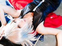 [Cosplay][KURUPIKA] Reku Momoiro 桃色れく & Sachibudou さちぶどう - The Two Dragon Witches ふたつの竜の魔女