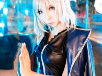 [Cosplay][KURUPIKA] Reku Momoiro 桃色れく & Sachibudou さちぶどう - The Two Dragon Witches ふたつの竜の魔女