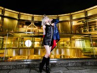[Cosplay][KURUPIKA] Reku Momoiro 桃色れく & Sachibudou さちぶどう - The Two Dragon Witches ふたつの竜の魔女