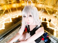 [Cosplay][KURUPIKA] Reku Momoiro 桃色れく & Sachibudou さちぶどう - The Two Dragon Witches ふたつの竜の魔女