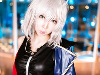 [Cosplay][KURUPIKA] Reku Momoiro 桃色れく & Sachibudou さちぶどう - The Two Dragon Witches ふたつの竜の魔女