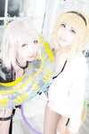 [Cosplay][KURUPIKA] Reku Momoiro 桃色れく & Sachibudou さちぶどう - The Two Dragon Witches ふたつの竜の魔女
