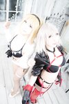 [Cosplay][KURUPIKA] Reku Momoiro 桃色れく & Sachibudou さちぶどう - The Two Dragon Witches ふたつの竜の魔女