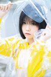 [Cosplay] 一只小栗奈 天台小雨衣