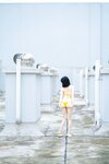 [Cosplay] 一只小栗奈 天台小雨衣