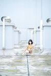 [Cosplay] 一只小栗奈 天台小雨衣