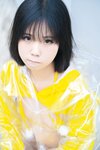 [Cosplay] 一只小栗奈 天台小雨衣