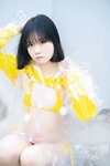 [Cosplay] 一只小栗奈 天台小雨衣