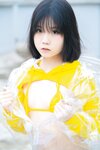 [Cosplay] 一只小栗奈 天台小雨衣