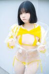 [Cosplay] 一只小栗奈 天台小雨衣