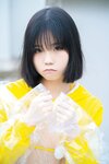 [Cosplay] 一只小栗奈 天台小雨衣