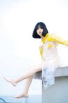 [Cosplay] 一只小栗奈 天台小雨衣