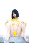 [Cosplay] 一只小栗奈 天台小雨衣