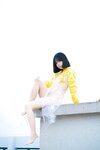 [Cosplay] 一只小栗奈 天台小雨衣