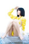 [Cosplay] 一只小栗奈 天台小雨衣