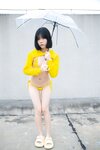 [Cosplay] 一只小栗奈 天台小雨衣