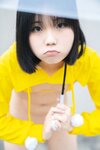 [Cosplay] 一只小栗奈 天台小雨衣