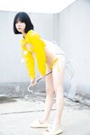 [Cosplay] 一只小栗奈 天台小雨衣